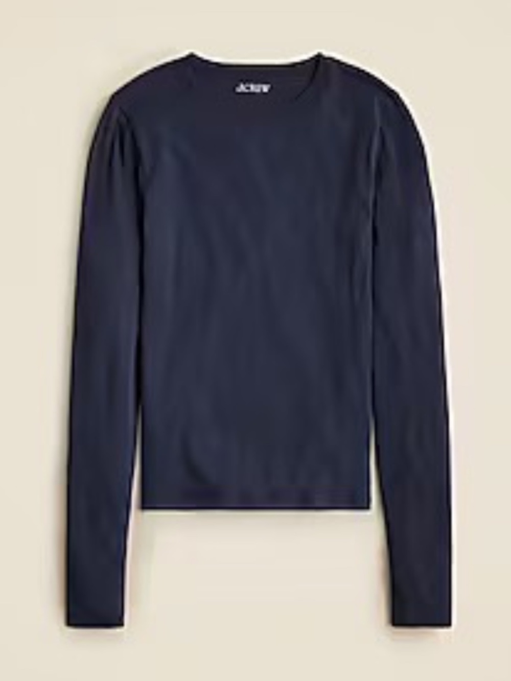 J. Crew Tissue Crepe T-Shirt Navy NWT